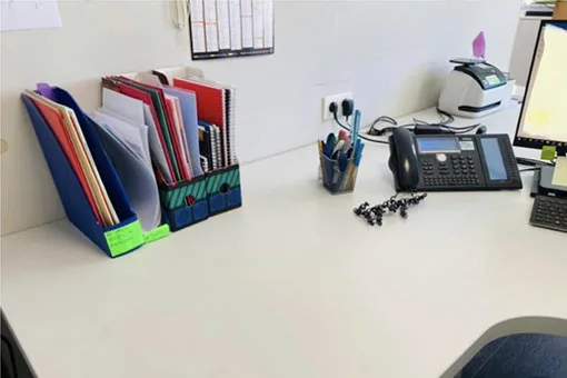 Après organisation entreprise